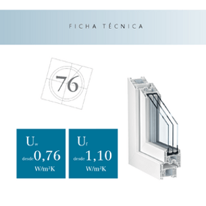 Kömmerling 76 AD Especificaciones técnicas
