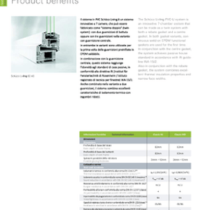 Schüco LivIng 82 Especificaciones técnicas